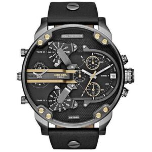 Diesel Dz7348 Men S Mr Daddy 2 0 Black Chronograph Watch