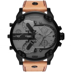 Diesel Dz7406 Men S Chronograph Mr Daddy 2 0 Brown Watch