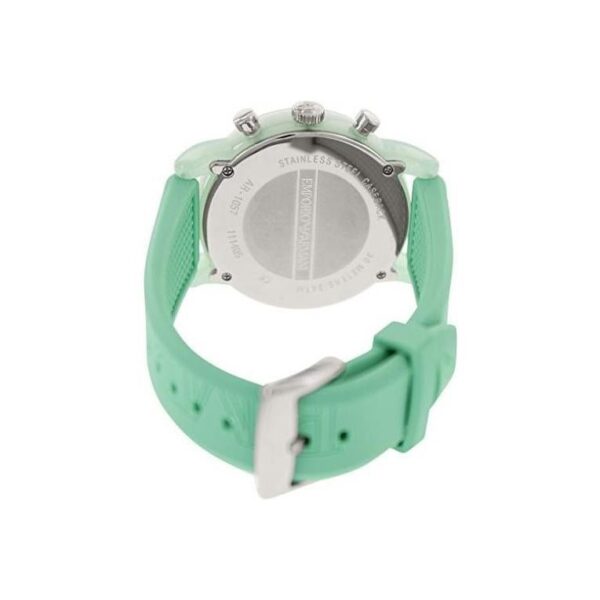 Emporio Armani Ar1057 Ladies Green Chronograph Watch - alternate view