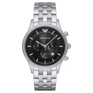 Emporio Armani Ar11017 Men S Black Chronograph Watch
