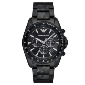 Emporio Armani Ar11027 Men S Sport Camo Black Chronograph