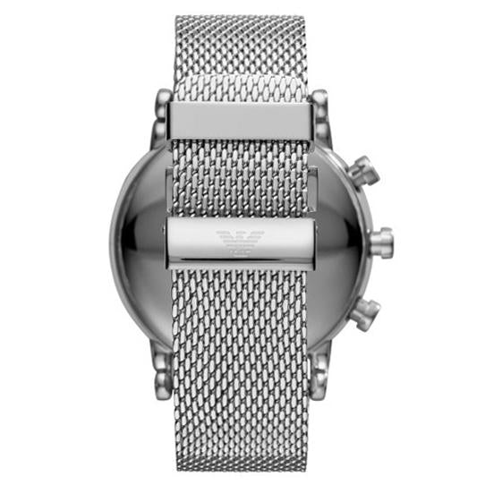 Emporio Armani Ar11104 Men S Aviator Silver Watch - alternate view