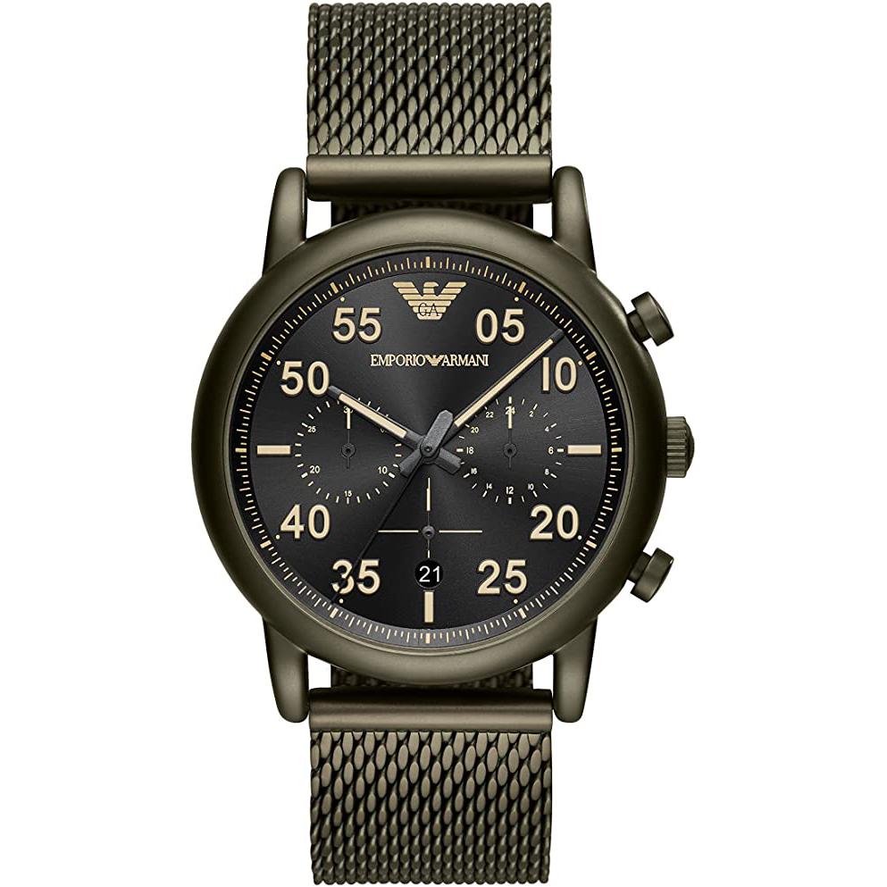 Emporio Armani Ar11115 Men S Sport Khaki Green Watch