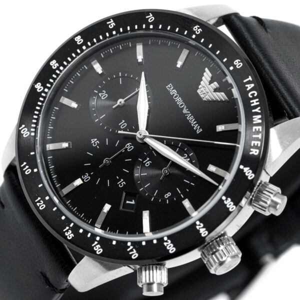 Emporio Armani Ar11243 Men S Sport Mario Chronograph Watch - alternate view
