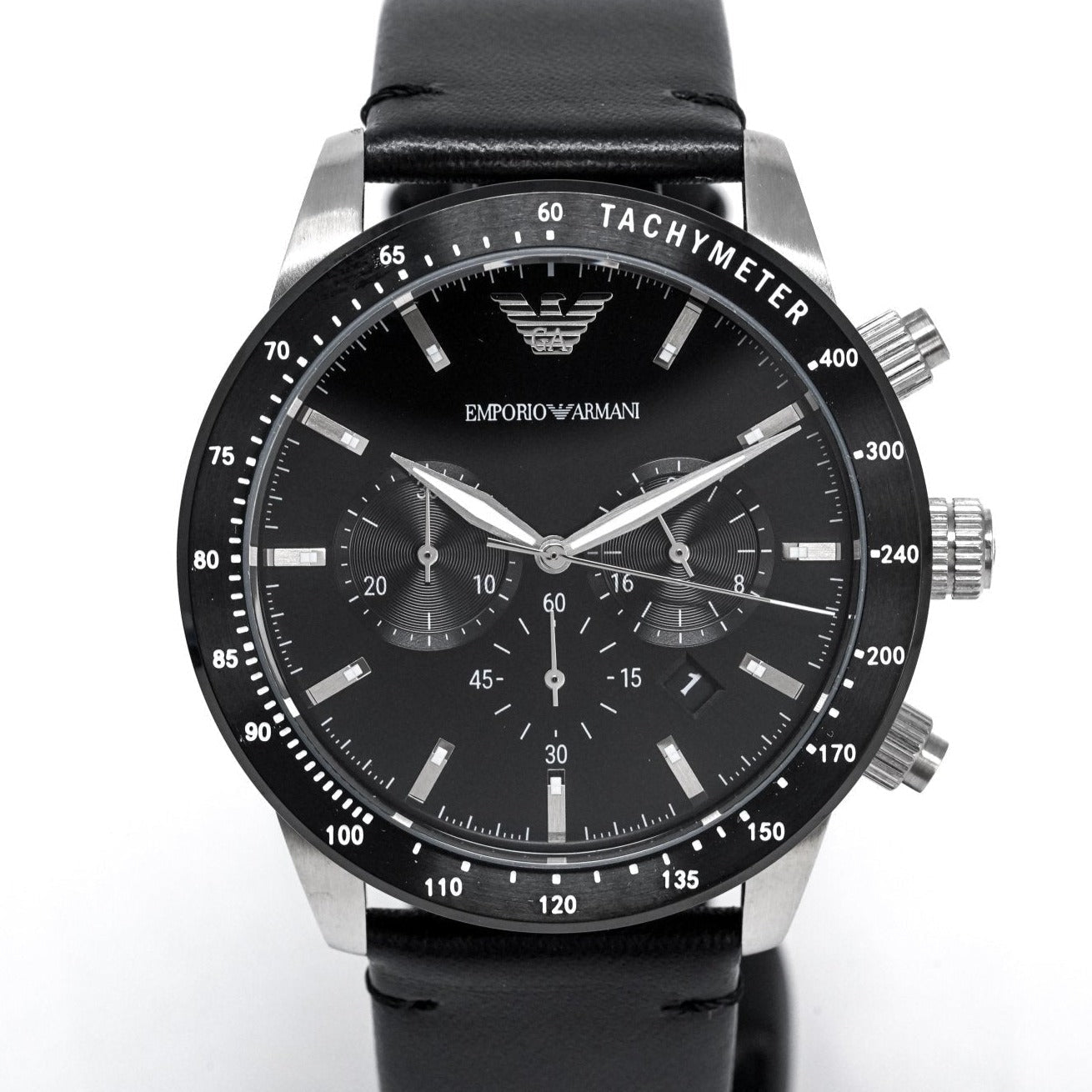 Emporio Armani Ar11243 Men S Sport Mario Chronograph Watch - Image 4
