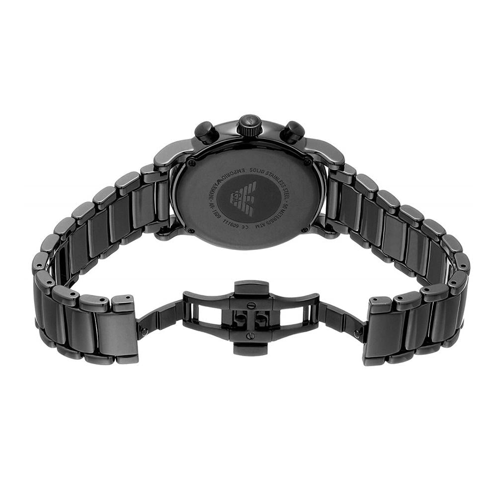 Emporio Armani Ar1509 Men S Rose Gold Chronograph Watch - Image 2