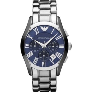 Emporio Armani Ar1635 Men S Blue Chronograph Watch