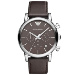 Emporio Armani Ar1734 Men S Luigi Chronograph Brown Watch