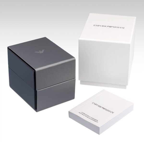 Emporio Armani Ar1808 Men S Luigi Chronograph Mesh Watch - alternate view