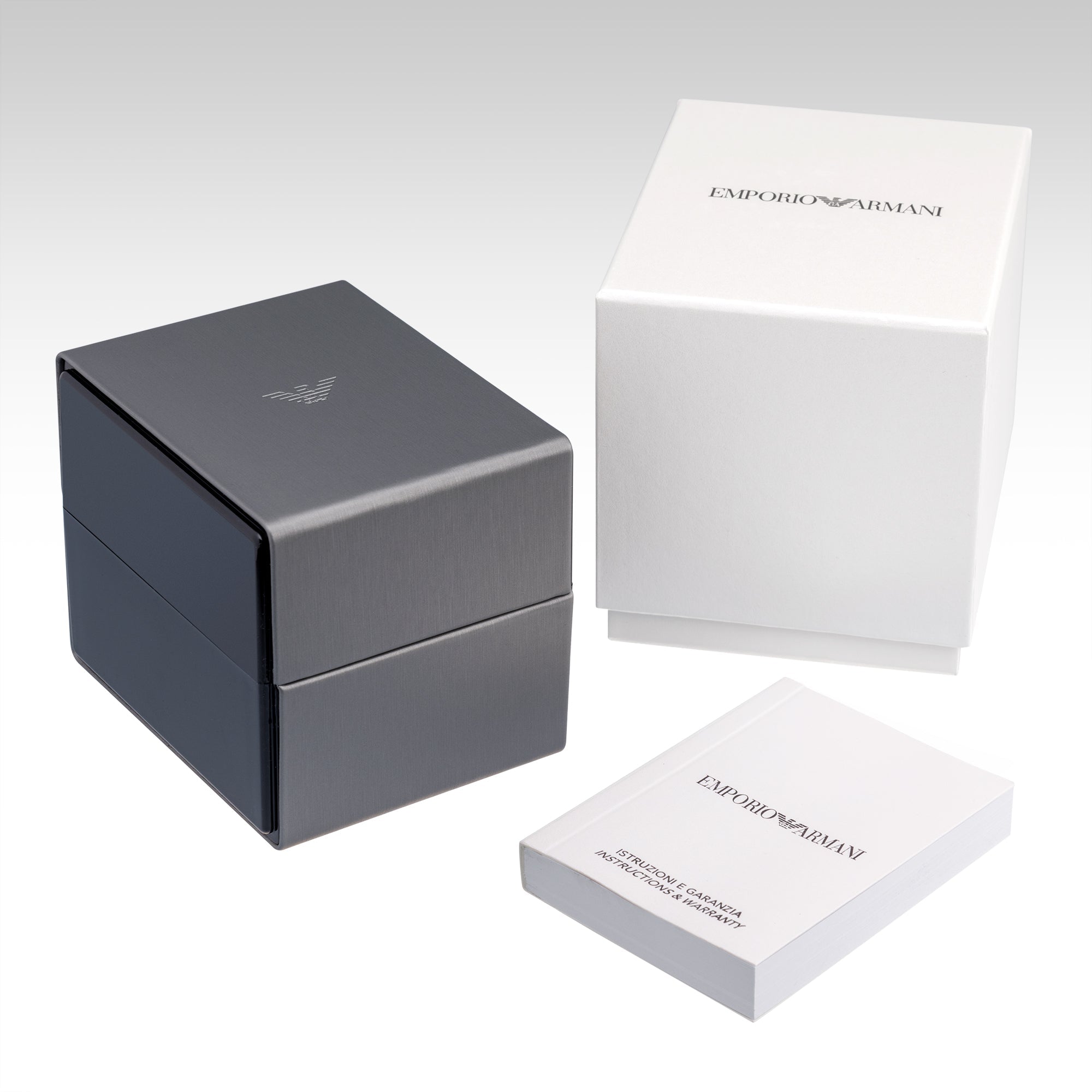 Emporio Armani Ar1808 Men S Luigi Chronograph Mesh Watch - Image 2