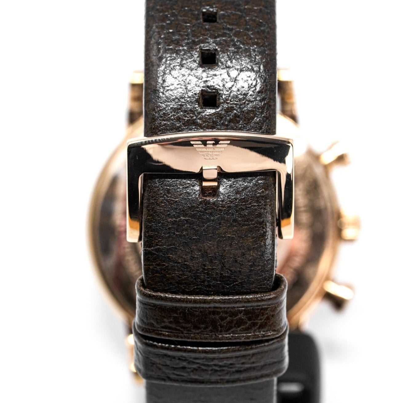 Emporio Armani Ar1809 Men S Luigi Chronograph Rose Gold Pvd Watch - Image 5