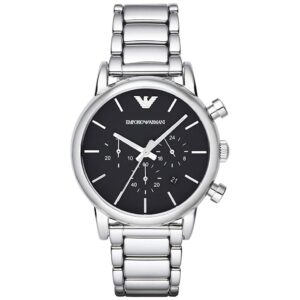 Emporio Armani Ar1853 Men S Silver Chronograph Watch