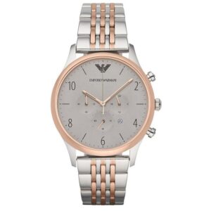 Emporio Armani Ar1864 Men S Two Tone Chronograph Watch