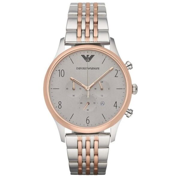 Emporio Armani Ar1864 Men S Two Tone Chronograph Watch