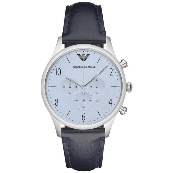 Emporio Armani Ar1889 Men S Chronograph Blue Watch