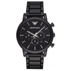 Emporio Armani Ar1895 Men S Black Chronograph Watch