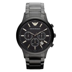 Emporio Armani Ar2453 Men S Black Chronograph Watch