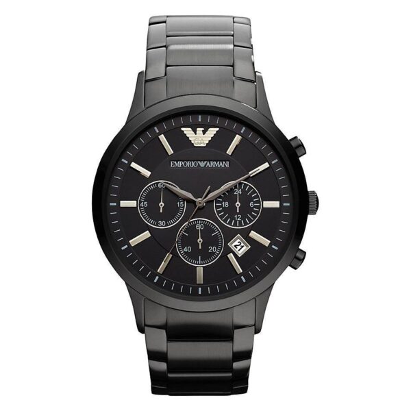 Emporio Armani Ar2453 Men S Black Chronograph Watch