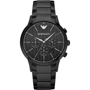 Emporio Armani Ar2485 Men S Black Chronograph Watch