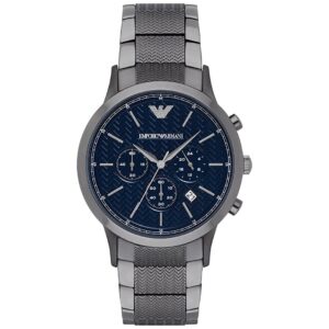 Emporio Armani Ar2505 Men S Gunmetal Chronograph Watch