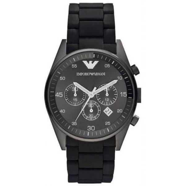 Emporio Armani Ar5889 Men S Black Chronograph Watch