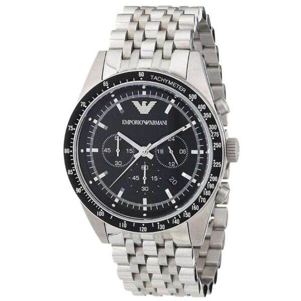 Emporio Armani Ar5988 Men S Tazio Chronograph Steel Watch