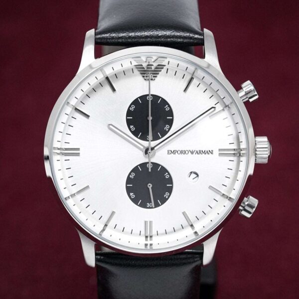 Emporio Armani Men S Ar0385 Chronograph Watch Black Watch - alternate view