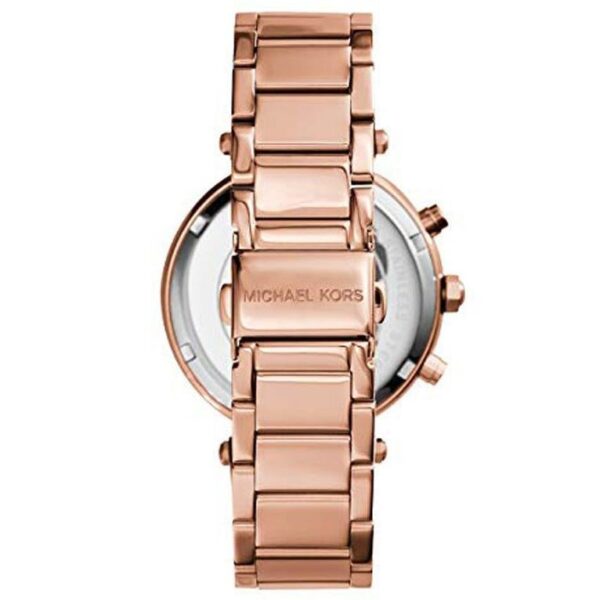 Michael Kors Mk5491 Ladies Parker Rose Gold Chronograph Watch - alternate view