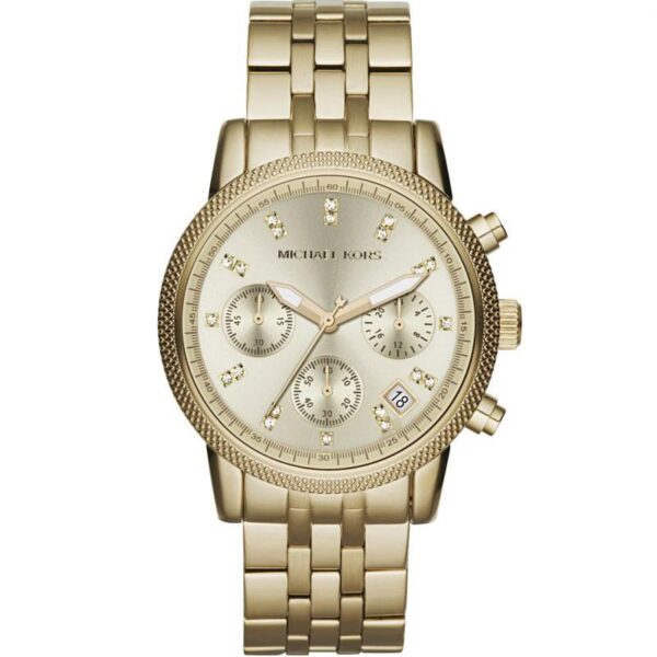 Michael Kors Mk5676 Ladies Ritz Gold Tone Watch