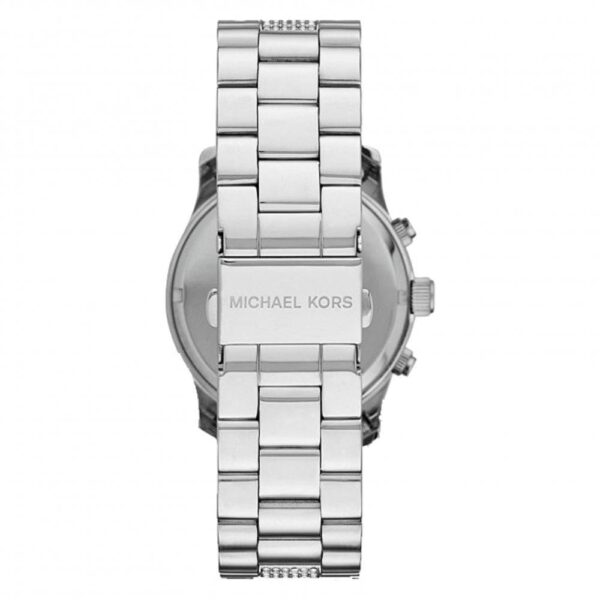 Michael Kors Mk5825 Ladies Runway Silver Glitz Watch - alternate view