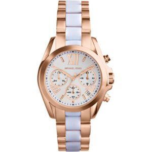 Michael Kors Mk5907 Ladies Bradshaw Mini Two Tone Watch