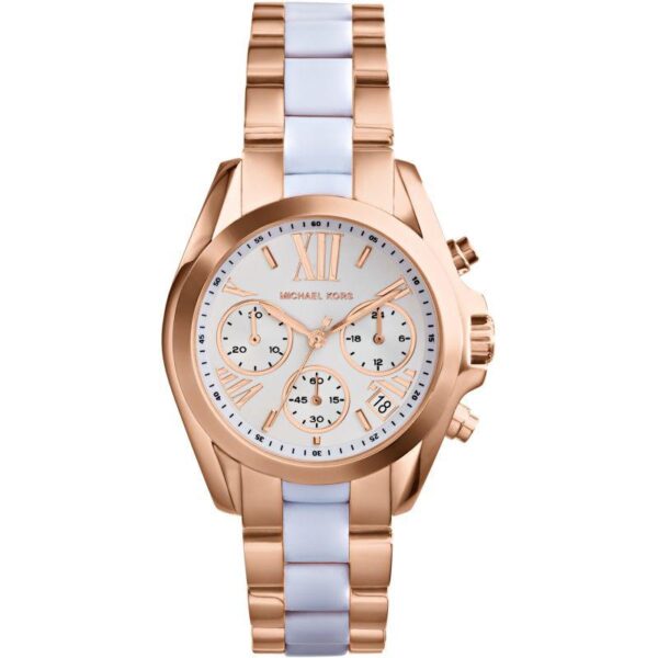 Michael Kors Mk5907 Ladies Bradshaw Mini Two Tone Watch