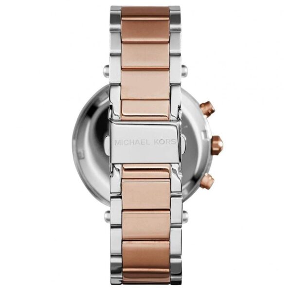 Michael Kors Mk6141 Ladies Parker Rose Gold Chronograph Watch - alternate view