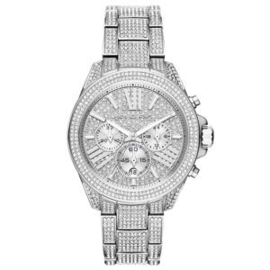 Michael Kors Mk6317 Ladies Silver Wren Chronograph Watch
