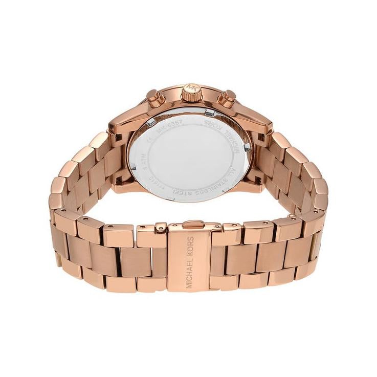 Michael Kors Mk6357 Ladies Ritz Rose Gold Watch - Image 6