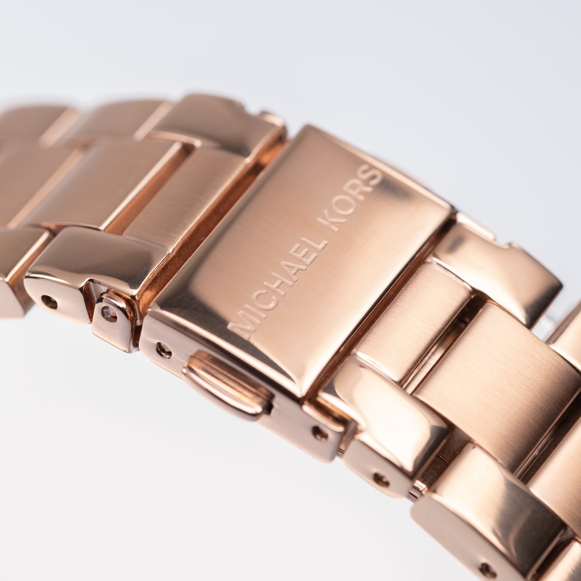 Michael Kors Mk6357 Ladies Ritz Rose Gold Watch - Image 3