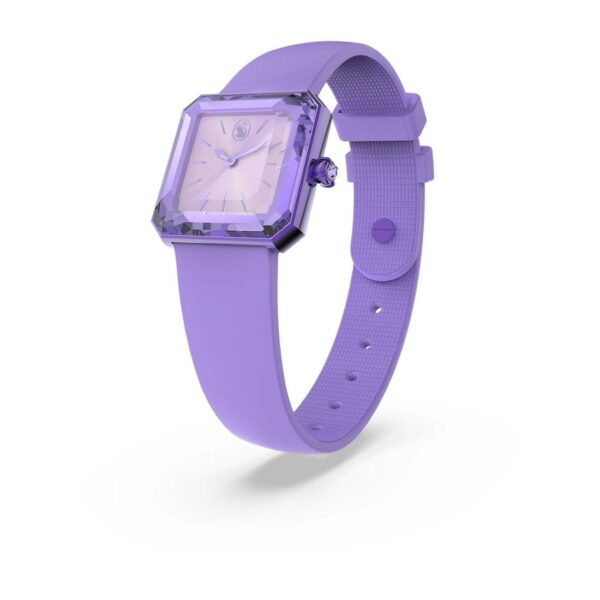 Swarovski Watch Lucent With Silicone Strap Violet 5624376 - alternate view