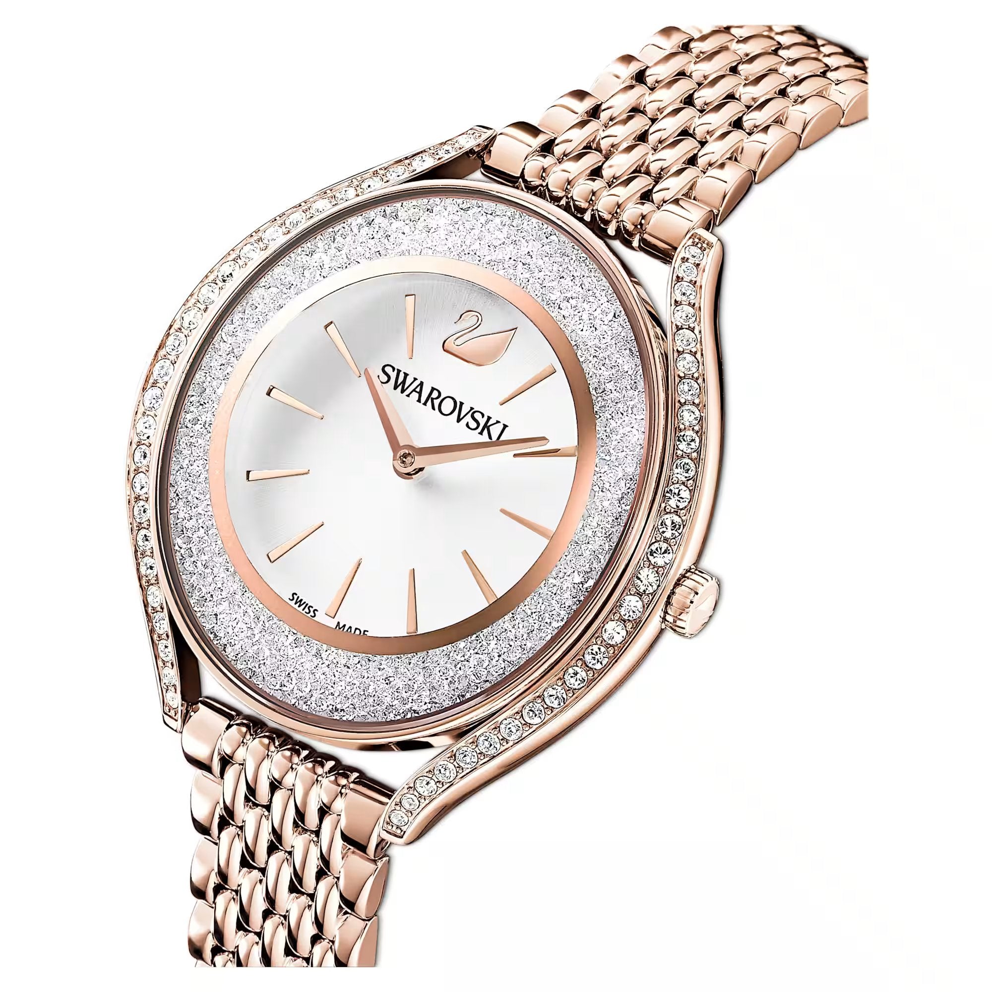 Swarovski Crystalline Aura Ladies Rose Gold Watch 5519459 - Image 3