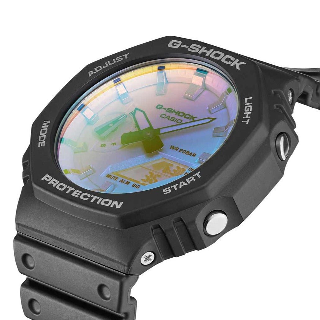Casio G Shock Mens Black Watch Ga 2100sr 1aer - Image 5