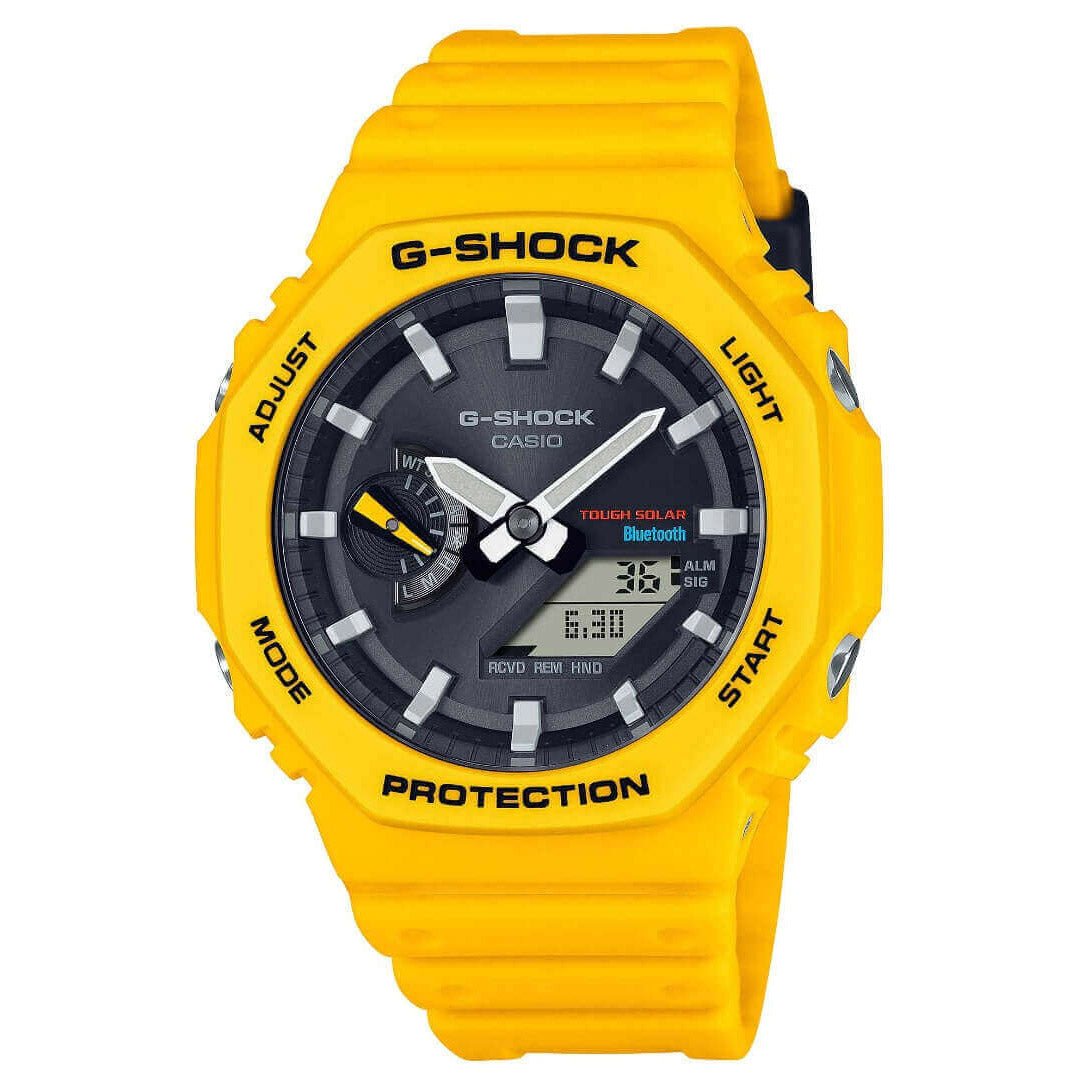 Casio G Shock Mens Yellow Watch Ga B2100c 9aer