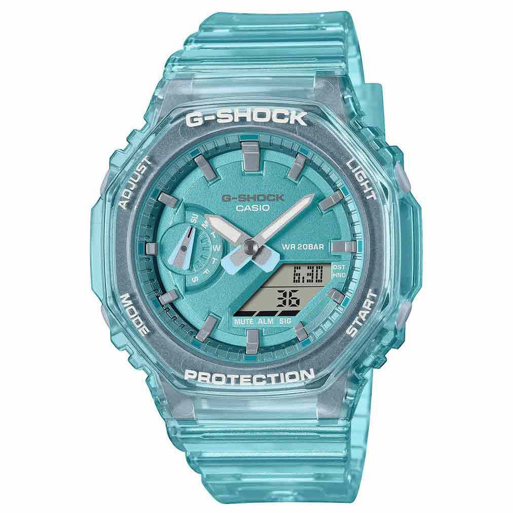 Casio G Shock Mens Blue Watch Gma S2100sk 2aer