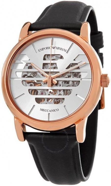 Emporio Armani Ar60031 Men S Automatic Luigi Rose Watch - alternate view