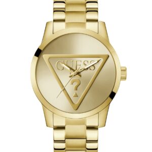 Gents Badge Gold Tone Watch Gw0782g1