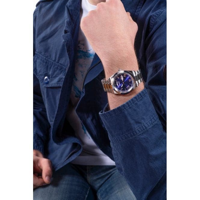 Guess Watches Gents Connoisseur Stainless Steel Silver Watch Gw0265g7 - Image 3