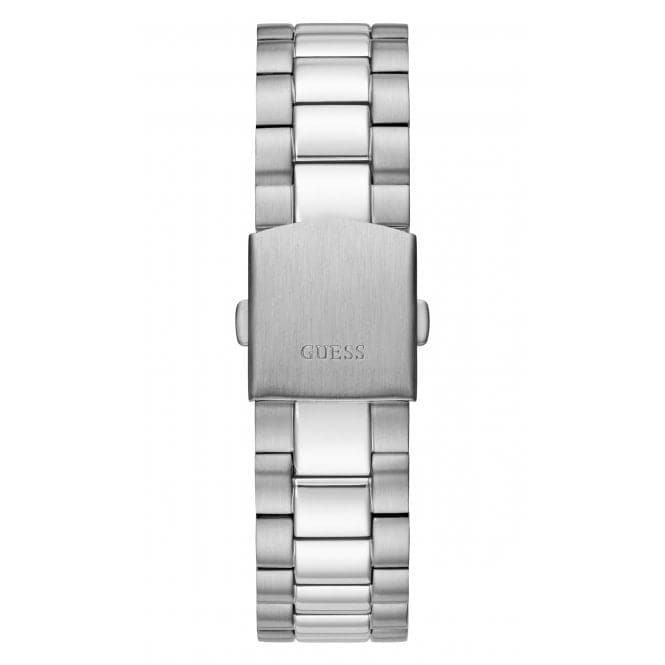 Guess Watches Gents Connoisseur Stainless Steel Silver Watch Gw0265g7 - Image 4