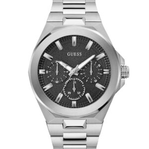 Gents Dashboard Silver Tone Recycled Steel Watch Gw0798g1
