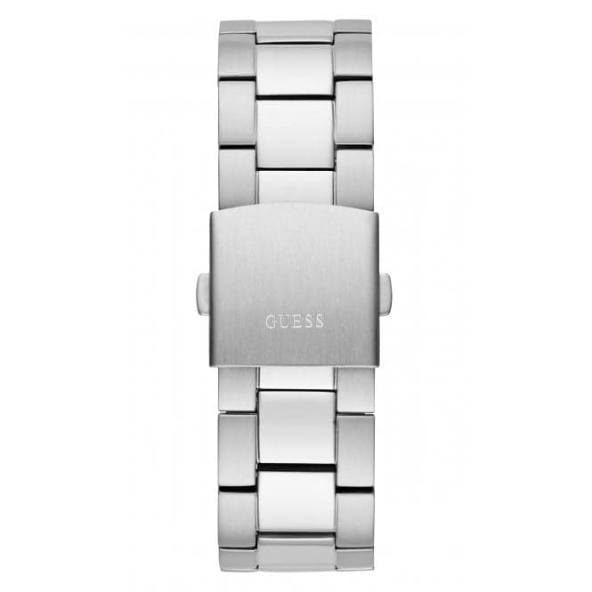 Guess Watches Gents Edge Stainless Steel Silver Watch Gw0539g1 - Image 4