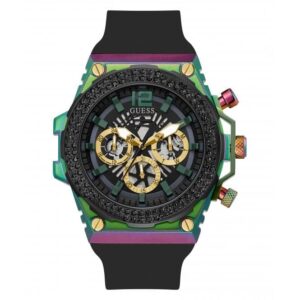 Guess Watches Gents Exposure 2 Tone Watch Gw0633g1