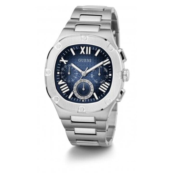 Guess Watches Gents Headline Stainless Steel Silver Watch Gw0572g1 - alternate view