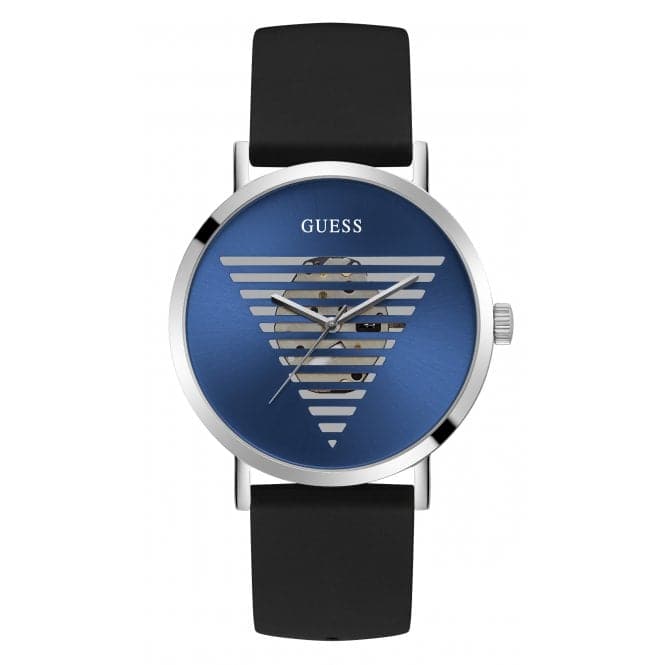 Guess Watches Gents Idol Stainless Steel Silver Watch Gw0503g2